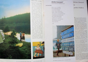 "Flotter Transport" Volkswagen Magazine 1962 (8425)
